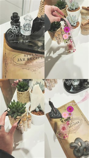 Engraved & Pressed Flower Bookmarks for Book Lovers