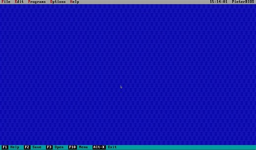 💾 Made a DOS-style text-based user interface (TUI) todayFirst app I made is Notepad (or should it be called EDIT.EXE?) and you can type in it and it has a localStorage-based file system with folders and everything!I wanted to create a BIOS for https://t.co/M1hEUBAynC but it became this :DI really like these TUI interfaces, sometimes you still see them in shops or supermarkets when you payMaybe I should make a whole SaaS biz with this interface?