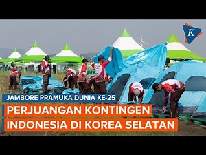Cerita Pramuka Indonesia Rasakan Nestapa di Jambore Dunia di Korsel