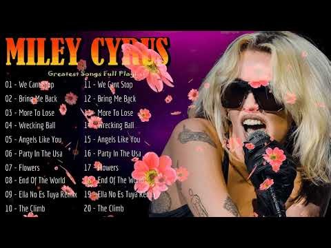 Full Album Miley Cyrus – Top 20 Hits ｜ Complete Pop Rock Album Collection