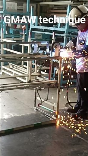 GMAW technique welding #welder #gmaw #weldingtipsandtricks