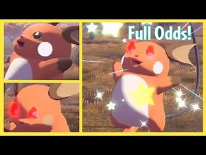 Shiny ALPHA RAICHU in Pokemon Legends Arceus!