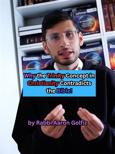 Can the Infinite Become Finite? Does the Trinity Make Sense? 🤔 by Rabbi Aaron Golfiz 1️⃣ The Infinite Cannot Become Finite God is infinite (unlimited). Anything physical has limits, size, and location. If the infinite became finite, it would stop being infinite. That’s a logical contradiction. 2️⃣ The Trinity Creates a Logical Problem The doctrine says: Father = God Son = God Holy Spirit = God But the Father ≠ Son and Son ≠ Spirit. So either: • They are identical → not three persons • They are 