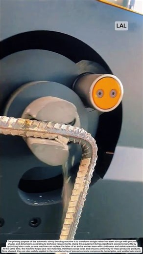 Operation Process of Automatic Stirrup Bending Machine