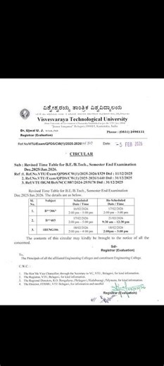 Communicative English Exam Time reduced for 1st Semester