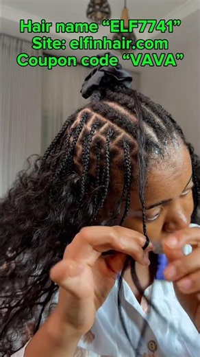 Boho Knotless Braids with 100% Human Hair | Soft & Seamless