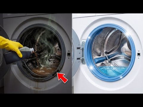How to Deep Clean a Washing Machine – Remove Bad Smell, Hidden Gunk, Drum Buildup, Pipes & Filter