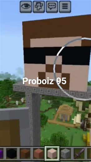 Pro boiz 95 face complete comment next build ‪@ProBoiz95‬ #viral #minecraft #trending #gaming
