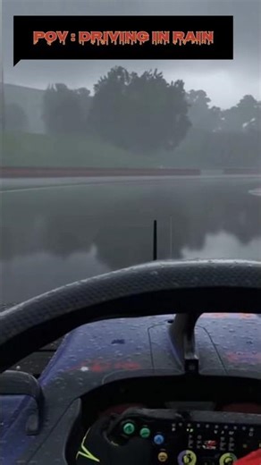 POV : F1 in Rain #pov #f1 #shorts