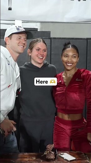 9 years ago when we were just two kids who met here at the Simplot Games. We loved being back 🫶