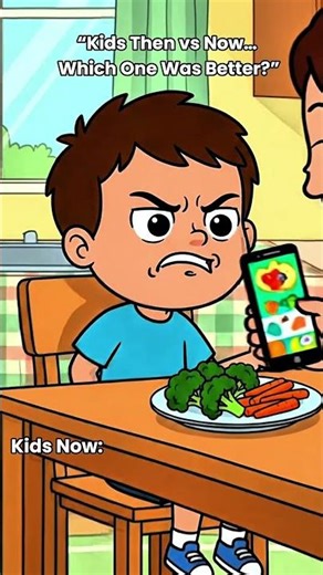 Kids Then vs Now? #kids #kidsvideo