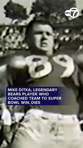 Mike Ditka, legendary Chicago Bears player and Super Bowl winning coach, dies
