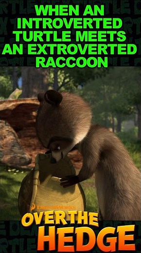 Over the hedge - Introvert vs. extrovert