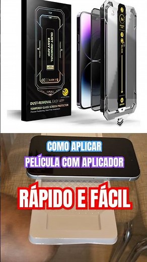 PELÍCULA COM APLICADOR | COMO APLICAR - RÁPIDO E FÁCIL!