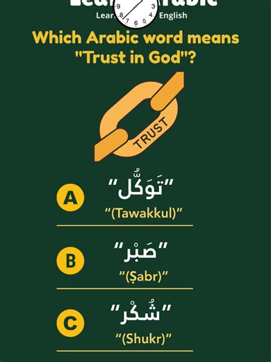 Learn Arabic Vocabulary Easily