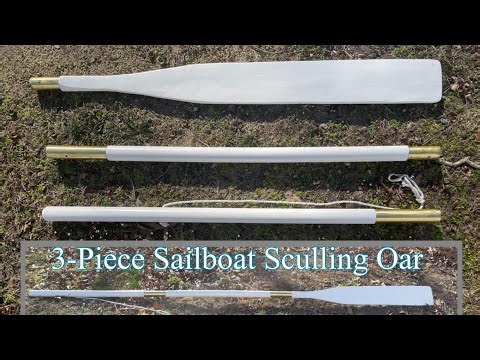 Contessa 26 Refit ep.36 - Building a 3-Piece Sculling Oar