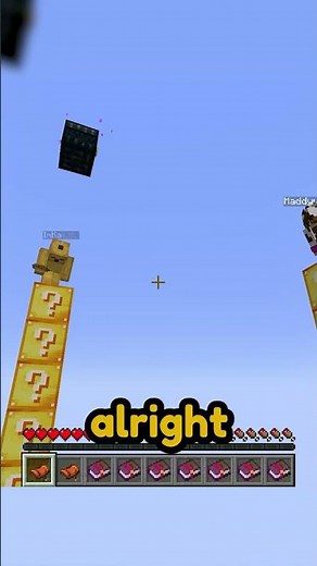 what could possibly go wrong? #minecraft #minecraftshorts