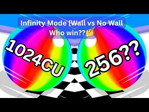 Who Will Win? 🤔 Ball Run 2048 Infinity Mode [Wall vs No Wall] | Ultimate High Score Gameplay 2025 🎮