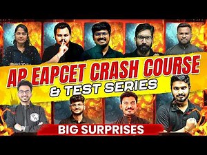 Launching AP EAPCET Crash Course and Test Series | Big Surprise for AP Students