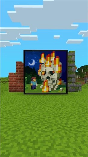 Minecraft Texture Pack Art 🖌️👁️ | Better Than Vanilla? #texturepack #shorts