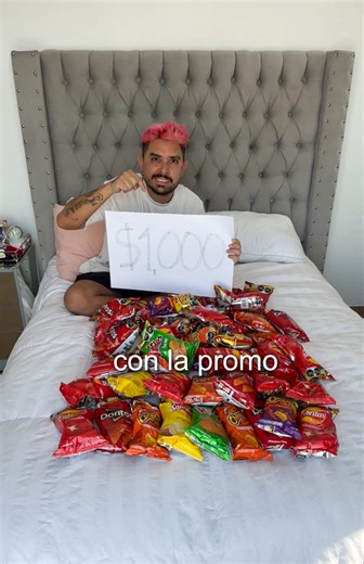 Compré 50 papitas y saqué estos BILLETES 🤑 | dinero