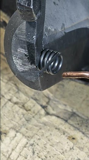 Spring making - Amazing tools machine making a difference to work#shorts #cnc #cncmachine #easywork