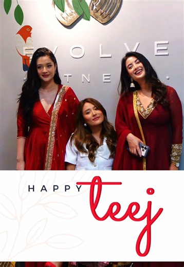 Teej blessings from Lord Shiva and Goddess Parvati