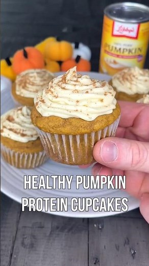 10g Protein Pumpkin Cupcakes with Legion Whey+ 🎃🧁🍁