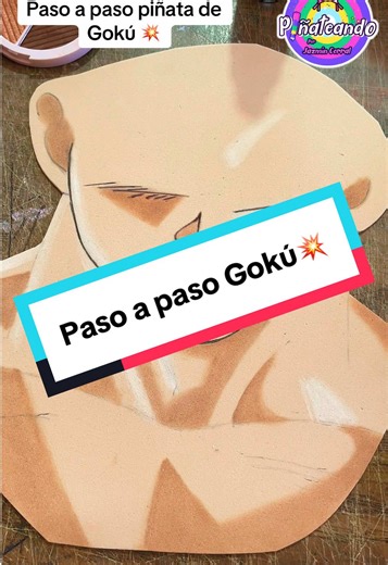 Paso a paso para hacer una piñata de Gokú