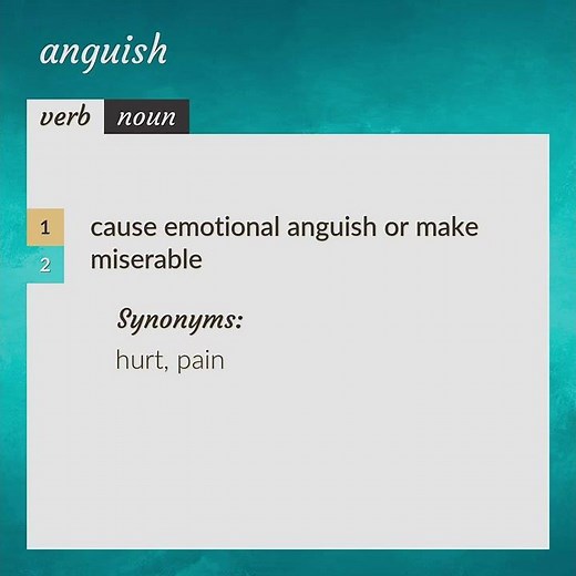 Anguish | meaning of Anguish