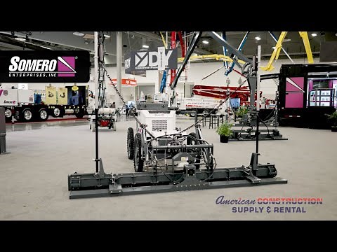 Somero S 485 Ride on Screed