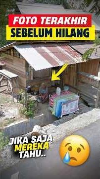 This photo was taken before everything disappeared #googlemaps #history #truestory