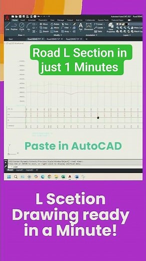 Stop Wasting Hours! L-Section in 1 Minute (Excel + AutoCAD)