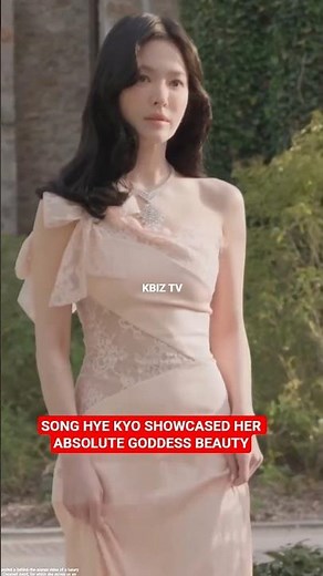 SONG HYE KYO SHOWCASED HER ABSOLUTE GODDESS BEAUTY #songhyekyo #hyekyo #chaumet #kdrama #gongyoo