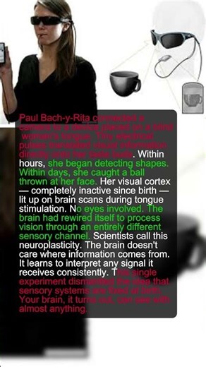 A Blind Woman Could See With Her Tongue. Scientists Proved It Was Real.