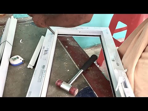 Installation uPVC Sliding Windows – ANEGAN UPVC - 9150099141, 9150099142, 9150099143