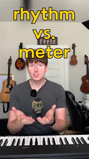 Alex Poole | The age old question… what is the difference between rhythm and meter?? Here’s how I like to think about it: The rhythm is the actual... | Instagram
