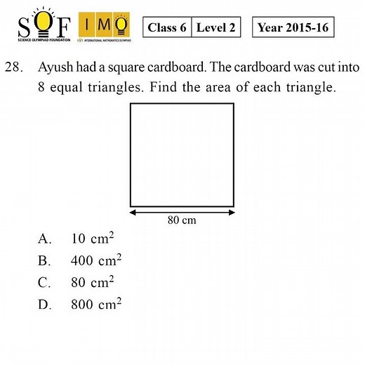 Math Olympiad SOF IMO class 6 level 2 practice 2024 2025 #maths #olympiad #olympiadpreparation