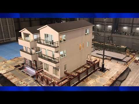 Houses Tested On Earthquake Simulation Tables From Around The World