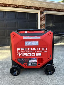 PREDATOR 11,500 Watt Tri-Fuel SUPER QUIET Inverter Generator | Anyone know of if I have to bypass the CO sensor on this one like the 9500 | Facebook