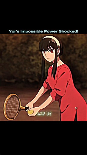 🎾 Yor's Impossible Tennis Power! 💀 | Spy x Family...⭐