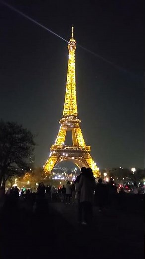 Watching Eiffel Tower Sparkle, Paris, Europamundo from Heather A. 🇫🇷