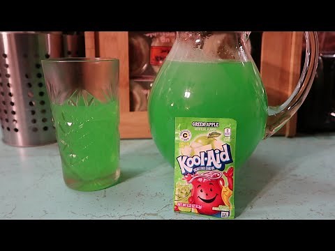 How To Make The Perfect KOOL-AID! 🍏 (GREEN APPLE REQUEST)
