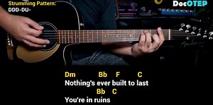 21 Guns - Green Day (Guitar Chords Tutorial with Lyrics) | Doc OTEP Studio