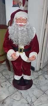 B&D 4ft Life Size animated Singing and Dancing Santa Claus🎅🏼