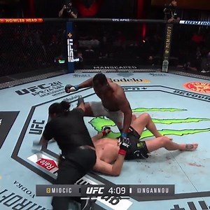 FRANCIS NGANNOU KNOCKS OUT STIPE MIOCIC! 🤯 #UFC260 | UFC