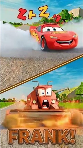 McQueen vs DOC & RED #beamngdrive