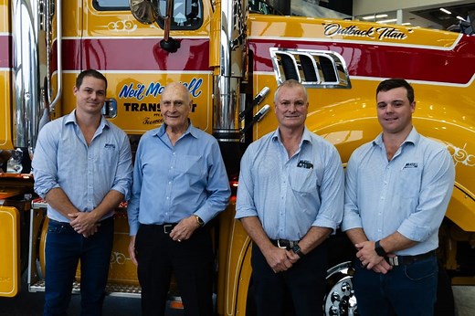Neil Mansell Group marks 700th truck milestone with special 'Big Bonnet' Mack