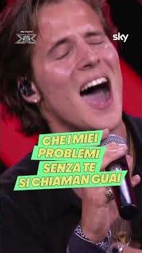 You don't sing Grignani, you live him ✨
