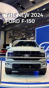 449K views · 389 reactions | The new Platinum redesign of the F-150 equips this classic truck with modern tools including the Pro Access Tailgate and Sync®4 technology for even more utility and convenience than ever before. ​ Check out all the new features of the 2024 Ford F-150 you’ll be seeing later this year. ​ #Ford #F150 #BuiltFordProud | Ford Canada | Facebook